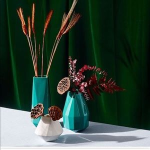 West Elm Faceted Vase